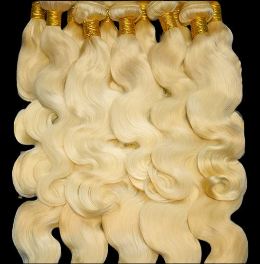 613 Customized bundles-closures-frontal (body wave)